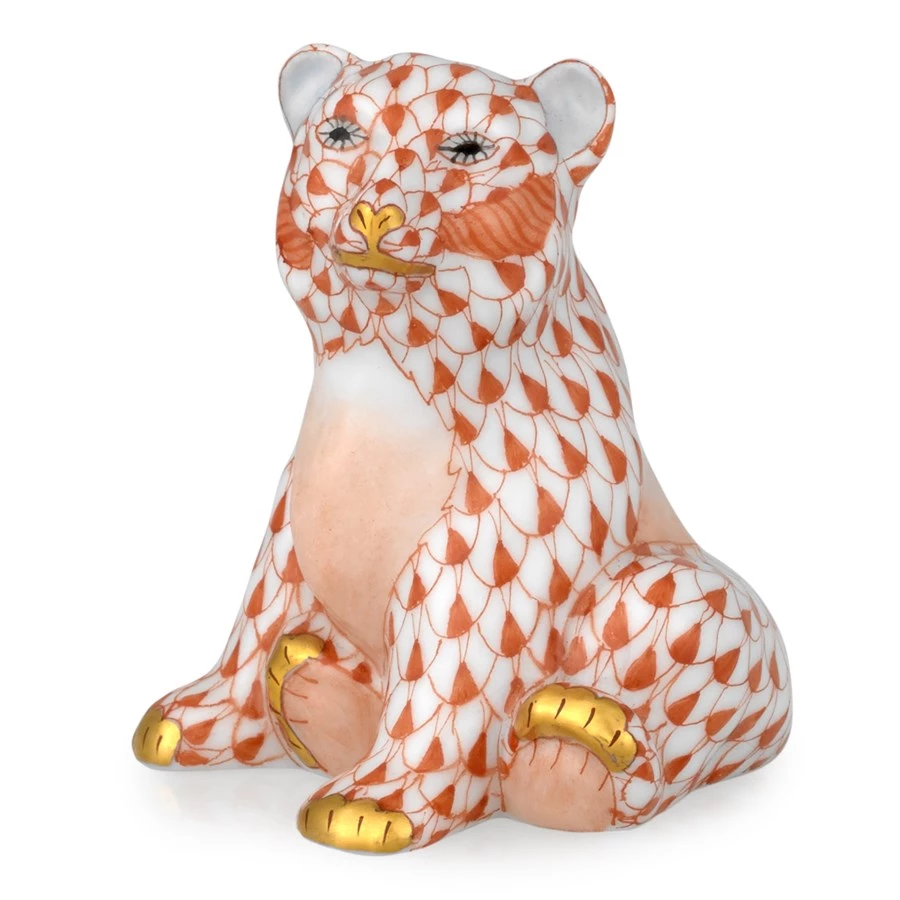 Herend Sitting Bear Cub 7 Herend Sitting Bear Cub - Image 5