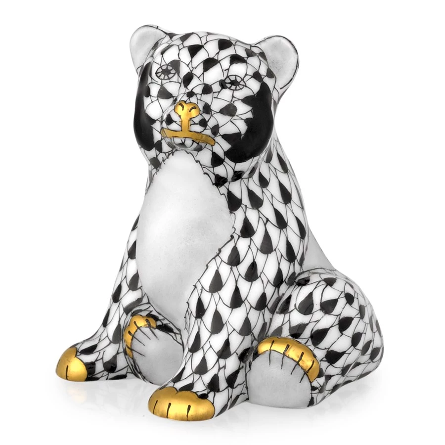 Herend Sitting Bear Cub 9 Herend Sitting Bear Cub - Image 7