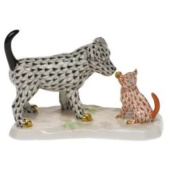 Herend Dog And Cat -Collectibles Sales Store unnamed file 3207