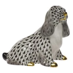 Herend Spaniel Sitting -Collectibles Sales Store unnamed file 3255