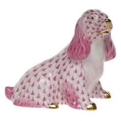 Herend Spaniel Sitting -Collectibles Sales Store unnamed file 3256