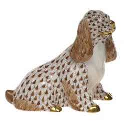 Herend Spaniel Sitting -Collectibles Sales Store unnamed file 3259