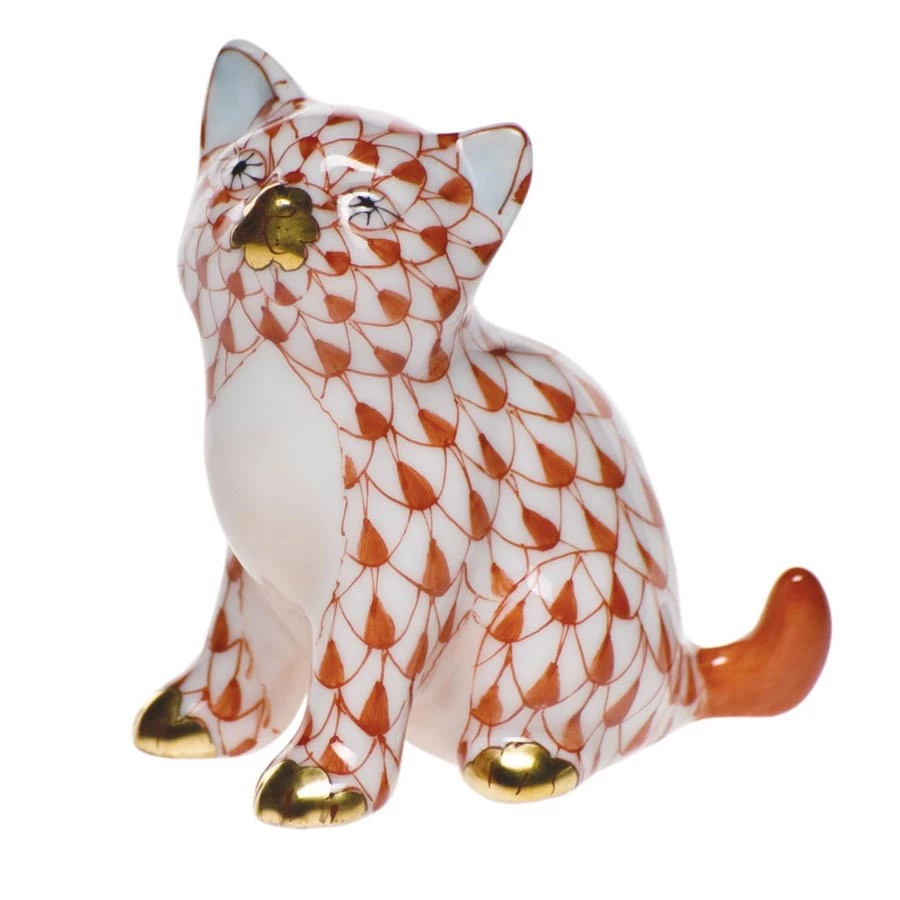 Herend Sitting Kitty 4 Herend Sitting Kitty - Image 2