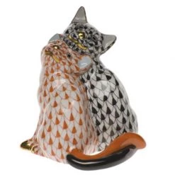 Herend Pair Of Kittens