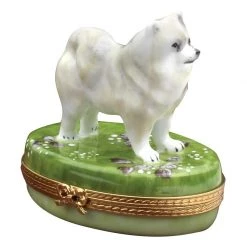 Scully & Scully LouLou The Pomeranian Limoges Box, Limited Edition