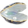Herend Oyster With Pearl, Blue & Gold -Collectibles Sales Store unnamed file 3362