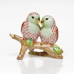 Herend Lovebirds On Branch -Collectibles Sales Store unnamed file 3372