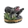 Scully & Scully Hippo & Baby Limoges Box