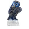 Herend Owl On Base, Cobalt & Gold -Collectibles Sales Store unnamed file 3384
