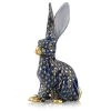 Herend Jack Rabbit, Cobalt & Gold -Collectibles Sales Store unnamed file 3404