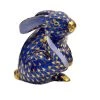 Herend Scratching Bunny Cobalt -Collectibles Sales Store unnamed file 3406