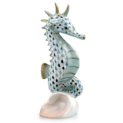 Herend Seahorse, Tri-Colored Aquatic