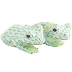 Herend Pair Of Frogs