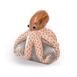 Herend Octopus On Rock