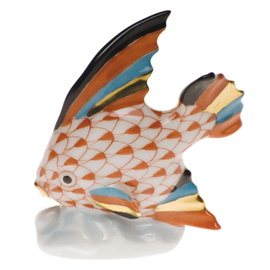 Herend Fish Table Ornament 3 Herend Fish Table Ornament
