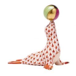 Herend Sea Lion With Ball