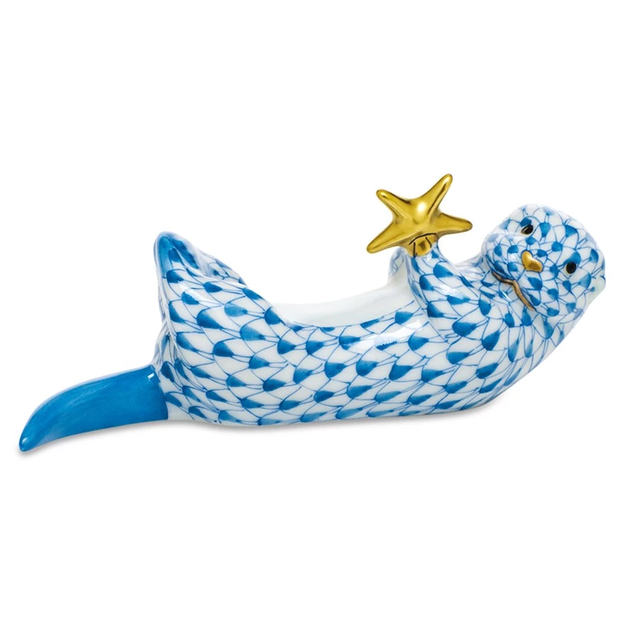 Herend Sea Otter With Star 4 Herend Sea Otter With Star - Image 2