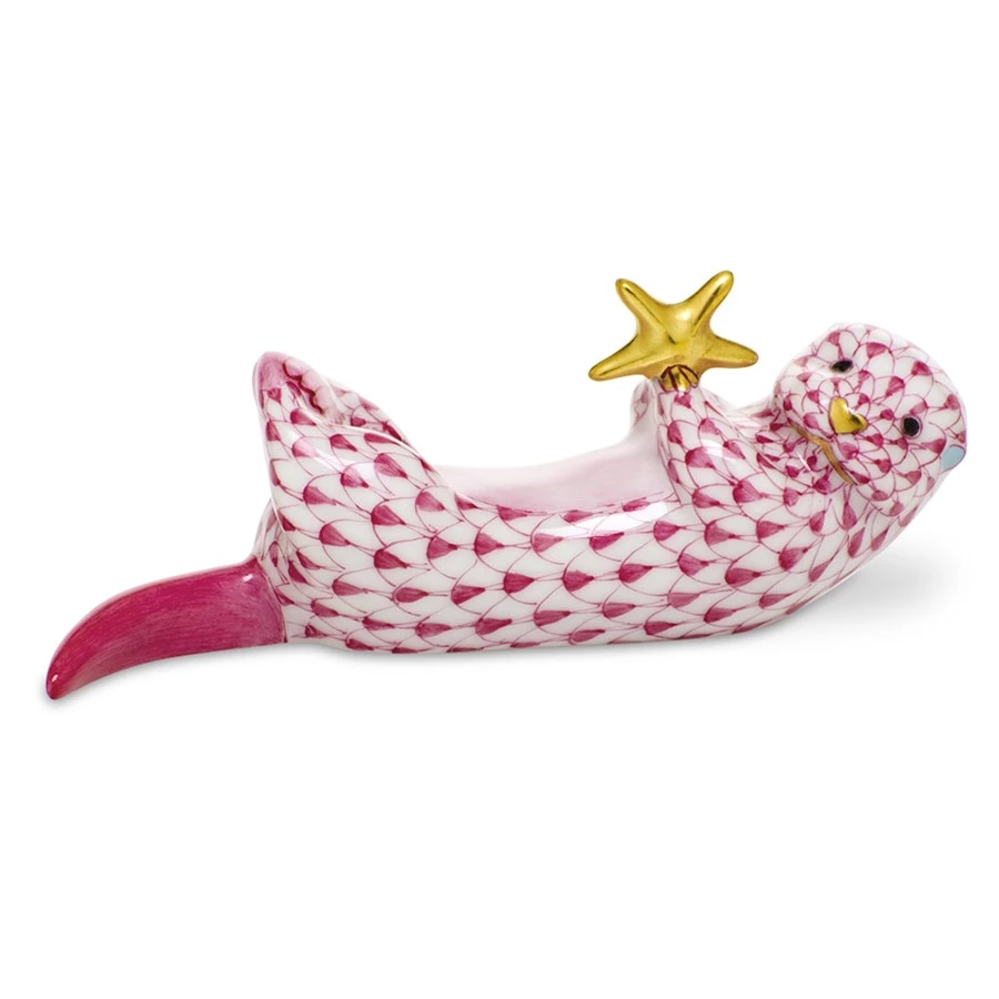 Herend Sea Otter With Star 9 Herend Sea Otter With Star - Image 7