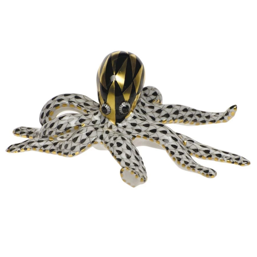 Herend Octopus Figurine 6 Herend Octopus Figurine - Image 4