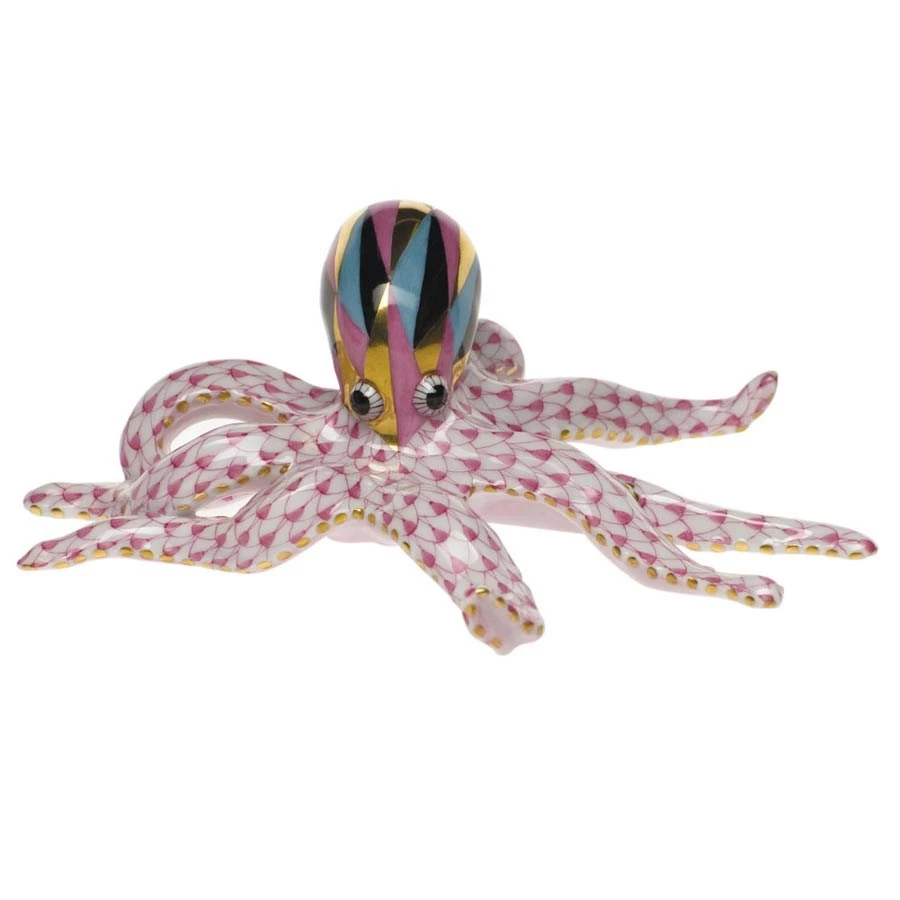 Herend Octopus Figurine 7 Herend Octopus Figurine - Image 5