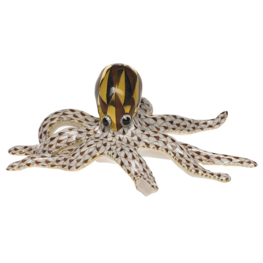 Herend Octopus Figurine 9 Herend Octopus Figurine - Image 7