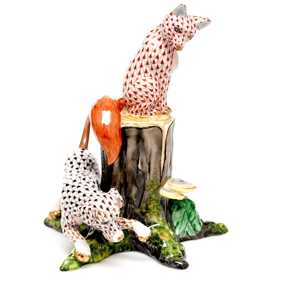 Herend Reserve Fox & Hound 3 Herend Reserve Fox & Hound