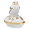 Scully & Scully White & Gold Owl Limoges Box -Collectibles Sales Store unnamed file 366
