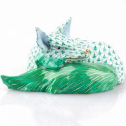 Herend Sleeping Fox -Collectibles Sales Store unnamed file 3694
