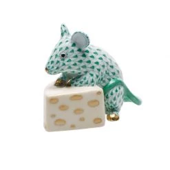 Herend Mouse With Cheese -Collectibles Sales Store unnamed file 3742