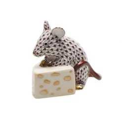 Herend Mouse With Cheese -Collectibles Sales Store unnamed file 3744