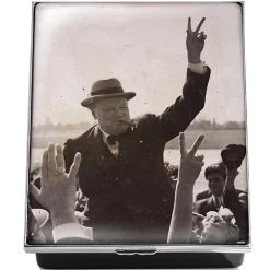 Halcyon Days Triumph - The War Has Been Won Enamel Box