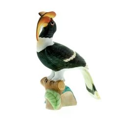 Herend Natural Hornbill Figurine