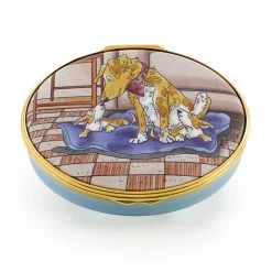Halcyon Days The Most Important Things In The World Enamel Box