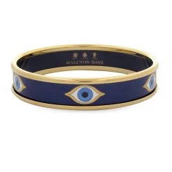 Halcyon Days Evil Eye On Navy Motif Bangles -Collectibles Sales Store unnamed file 3831