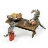 Scully & Scully Austrian Bronze Cats With Bread -Collectibles Sales Store unnamed file 385