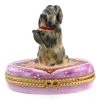 Scully & Scully Upright Yorkie On Pink Limoges Box -Collectibles Sales Store unnamed file 387