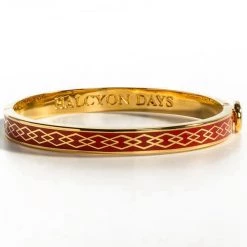 Halcyon Days Skinny Parterre Chain Hinged Bangles, 6mm 9 Halcyon Days Skinny Parterre Chain Hinged Bangles, 6mm -Collectibles Sales Store unnamed file 3874