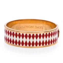 Halcyon Days Wide Parterre Hinged Bangles, 19mm -Collectibles Sales Store unnamed file 3880