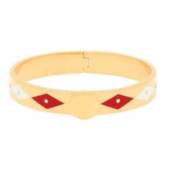 Halcyon Days Parterre Sparkle Hinged Bangles