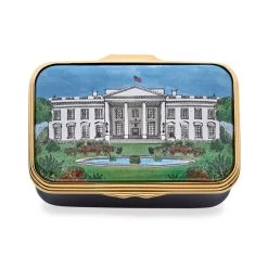 Halcyon Days Washington In The Summer Enamel Box