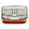 Halcyon Days Washington In The Snow Enamel Box