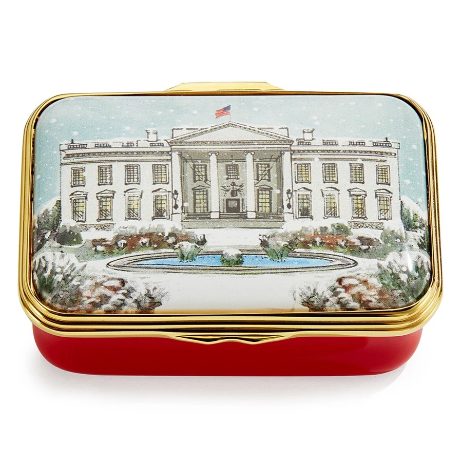 Halcyon Days Washington In The Snow Enamel Box 3 Halcyon Days Washington In The Snow Enamel Box