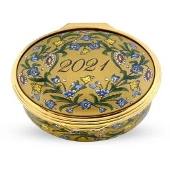 Halcyon Days 2021 A Year To Remember Enamel Box