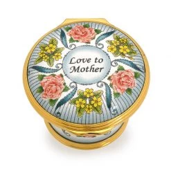 Halcyon Days 2018 Mother's Day Enamel Box
