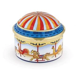 Halcyon Days Carousel Music Box