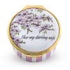 Halcyon Days 'For My Darling Wife' Enamel Box 2 Halcyon Days 'For My Darling Wife' Enamel Box -Collectibles Sales Store unnamed file 4028