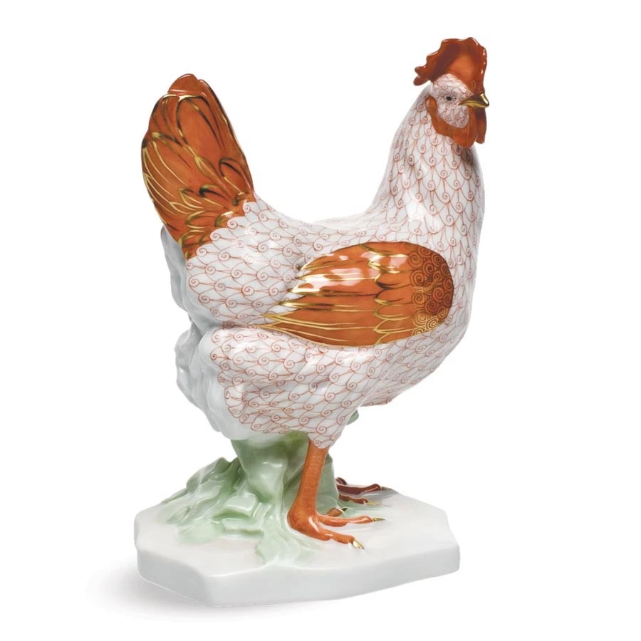 Herend Reserve Swirl Hen 3 Herend Reserve Swirl Hen