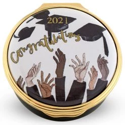 Halcyon Days 2021 Graduation Enamel Box