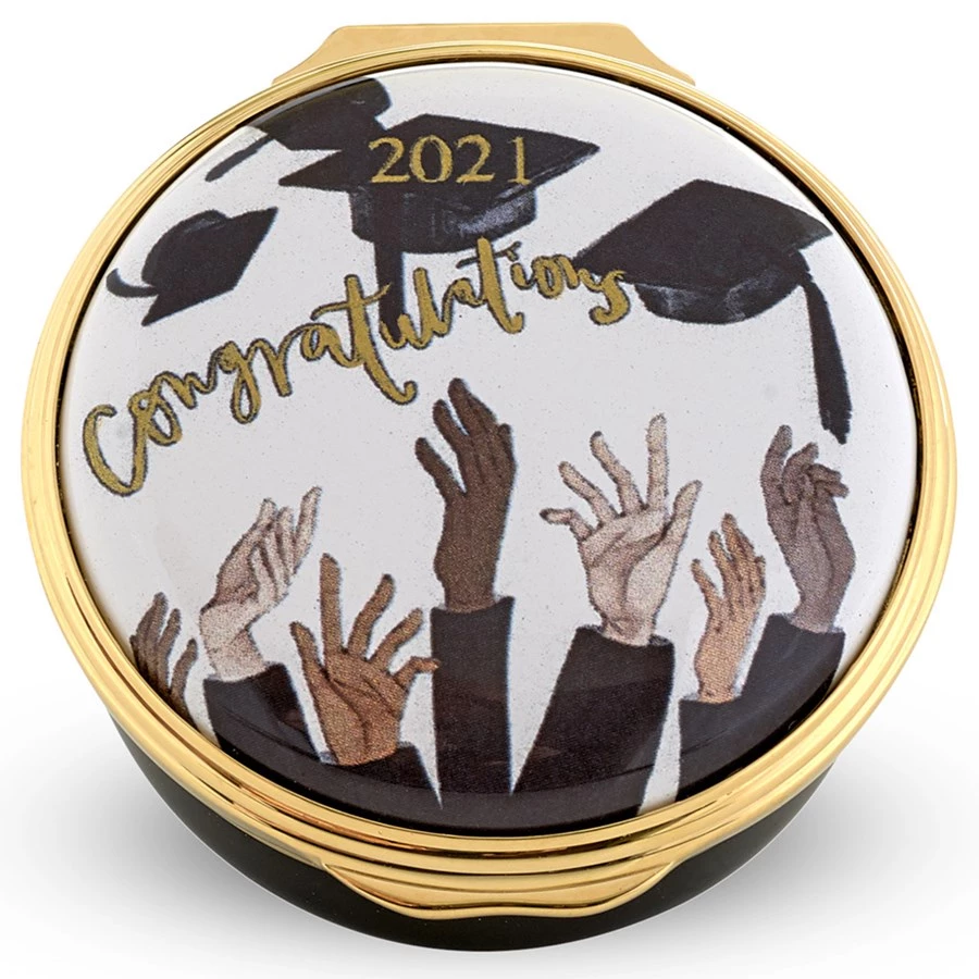 Halcyon Days 2021 Graduation Enamel Box 3 Halcyon Days 2021 Graduation Enamel Box