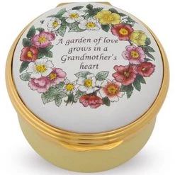 Halcyon Days Grandmother's Heart Box